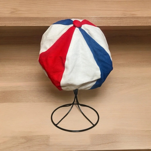 1970s Vintage Bugs Bunny Great America Six Flags Patriotic Souvenir Engineer Hat - Picture 5 of 16